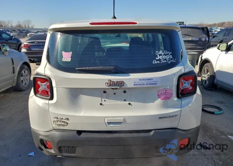 2018 Jeep Renegade Sport from USA, damaged, VIN ZACCJBAB7JPH63196